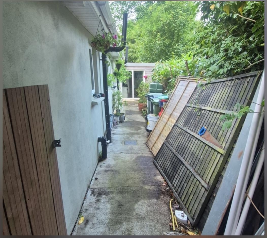 Side Passage Clear-out after
