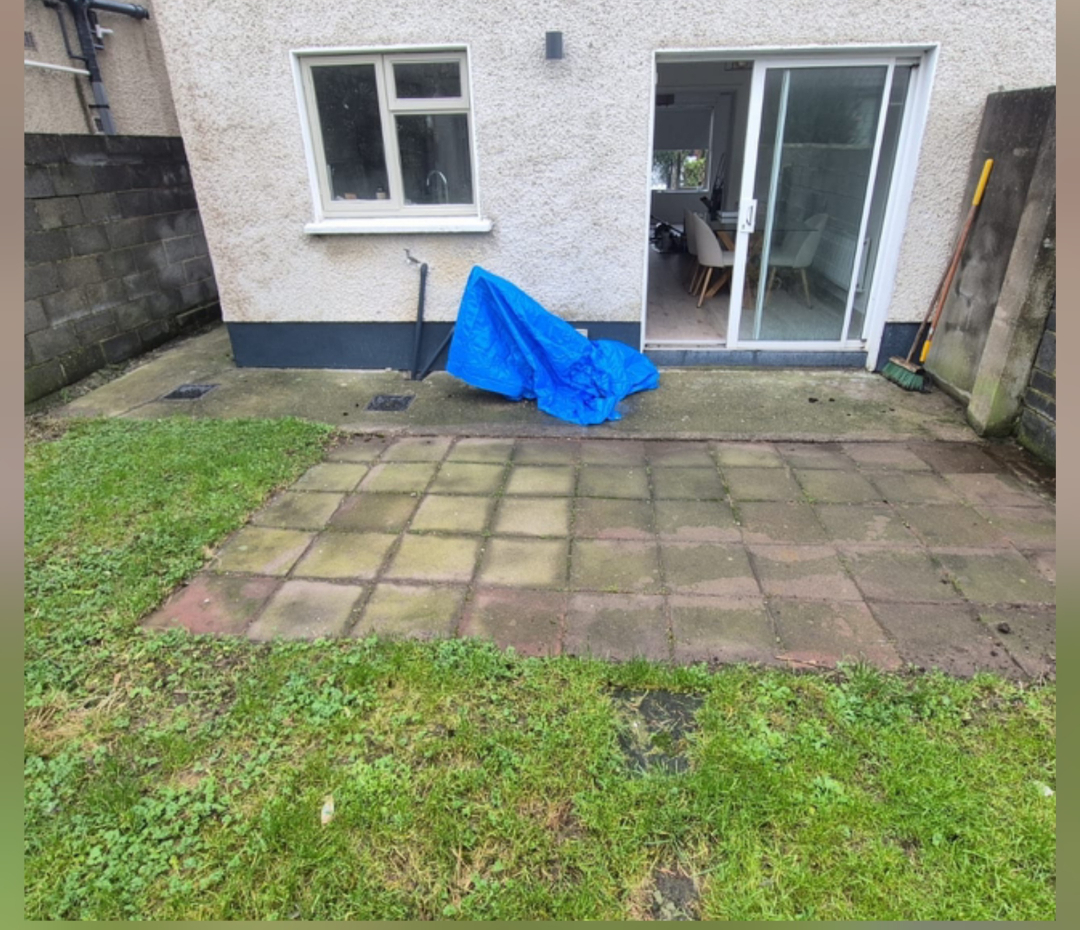 Patio Power Washing after
