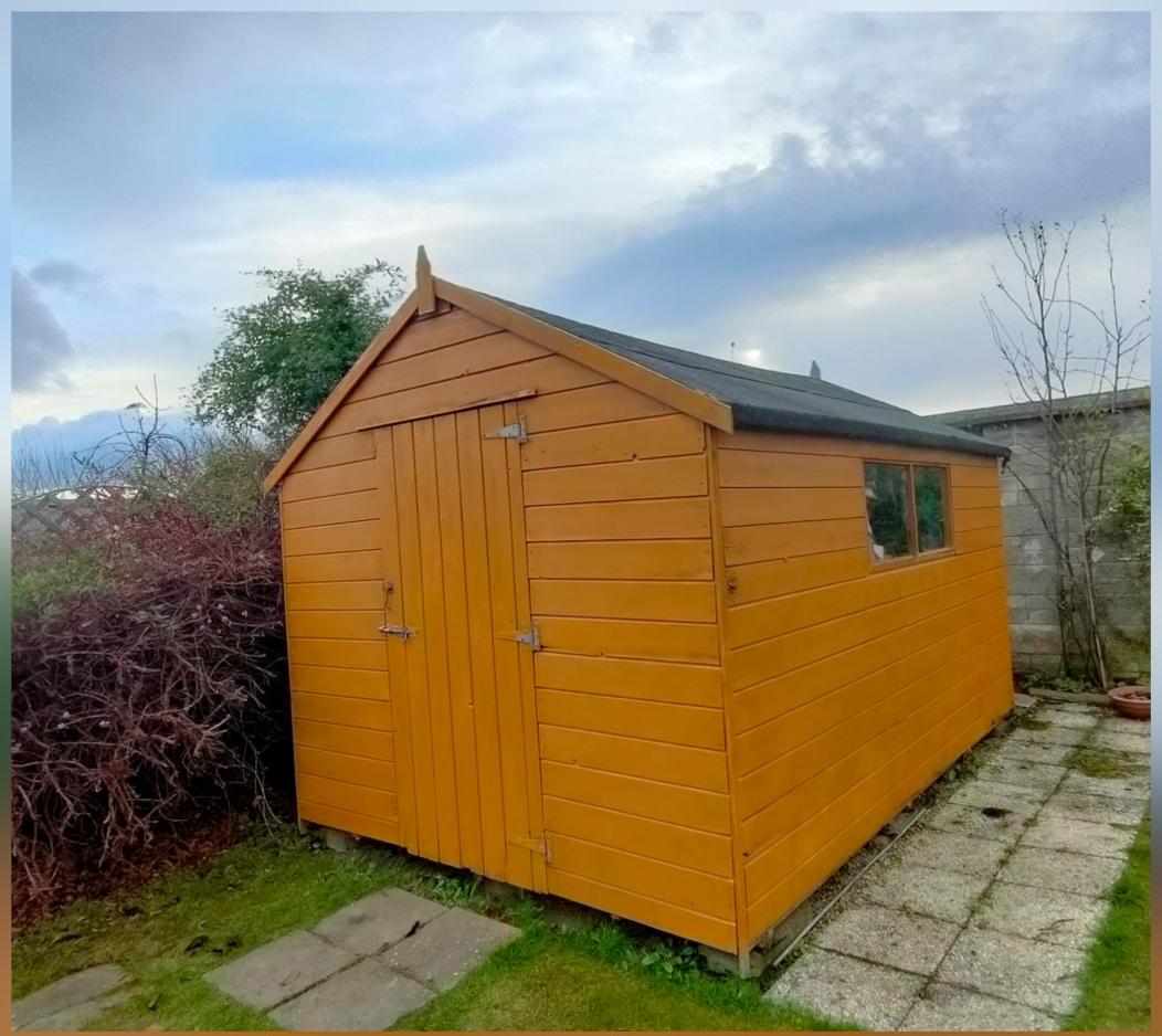 Shed Re-stain & Refresh after